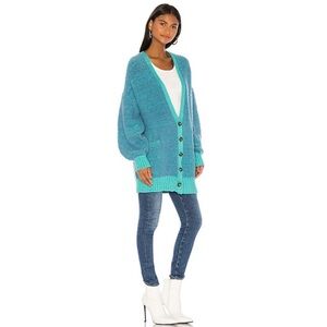 Free People Snow Drop Knit Cardigan NWOT